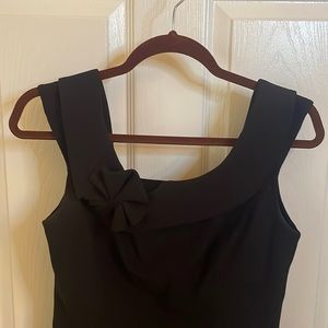 Calvin Klein Women’s Sleeveless Sheath Mini Dress Black Size 6